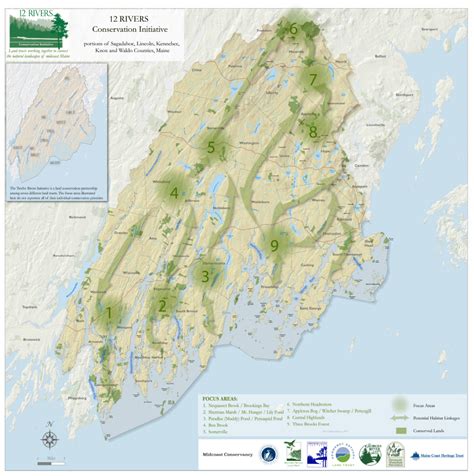 Northeast River Map