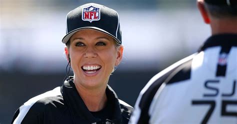 What is Sarah Thomas' net worth? Meet NFL referee who made history as first woman to officiate ...