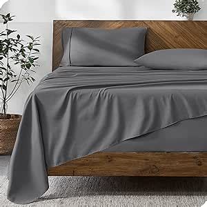 Bare Home King Sheet Set Deep Pockets Luxury Ultra Soft