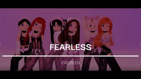 Roblox K Pop Fearless Le Sserafim Rh Dance Studio Cover Youtube