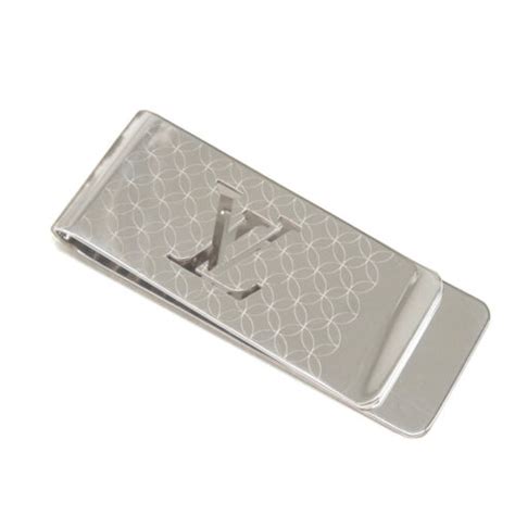 Auth Louis Vuitton Pince Billets Champs Elysees Money Clip M Used