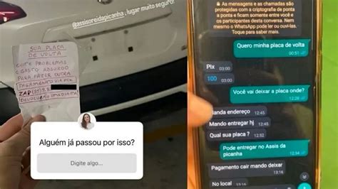 Cuidado Você pode ser a próxima vítima do sequestro de placa de carro