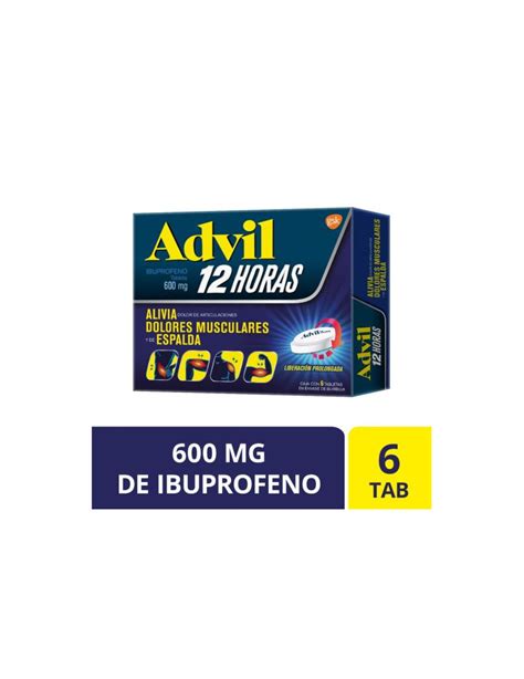 Compra Advil 12horas De 0 Mg Con 0 Cápsulas Glaxosmithkline México