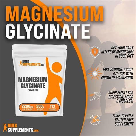 5 Best Magnesium Glycinate Powder Products for Better Sleep and Muscle ...