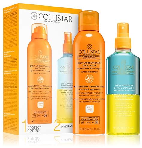 Collistar Sun Kit Feuchtigkeitsspendendes Br Unungsspray Ml After