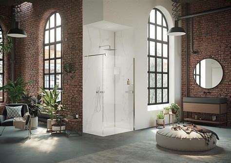 Walk In Glass Shower Wall H Ppe Select With Wall Profile Set Wxhxd