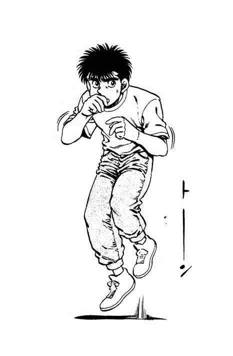 Hajime No Ippo Makunouchi Ippo Martial Arts Manga Anime Artwork