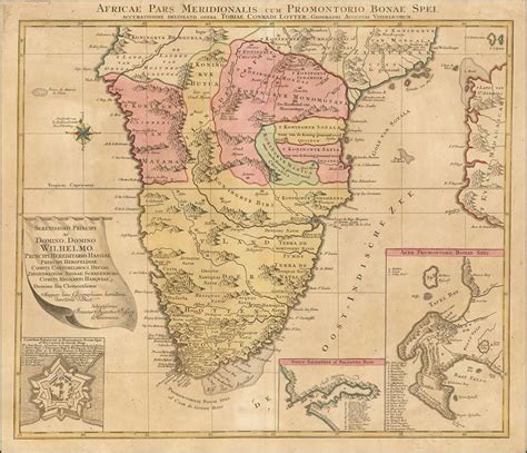 Map Of Southern Africa By Tobias Conrad Lotter Picryl Public