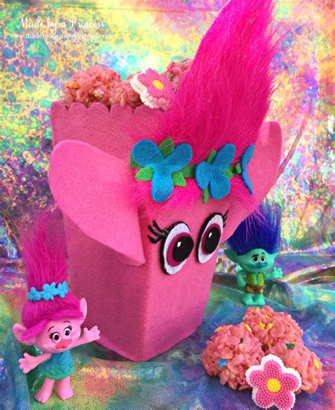 Trolls Movie Princess Poppy Popcorn Box