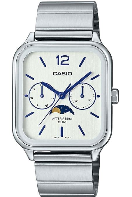 Casio Analog White Dial Men S Watch Mtp M D Avdf Amazon In Fashion