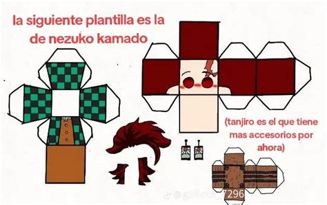 Papercraft Kny Kamado Tanjiro In 2024 Paper Doll Template Paper