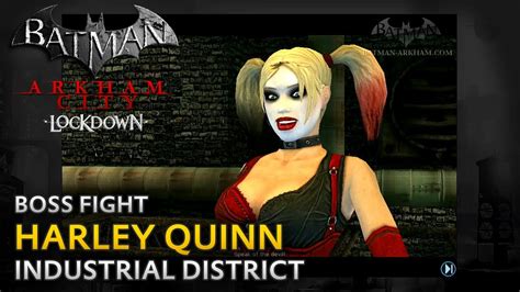 Batman Arkham City Lockdown Walkthrough Harley Quinn Boss Fight