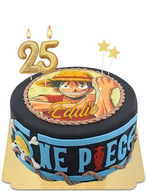 Gâteau One Piece manga vegan et sans gluten Gâteau d anime Gateau