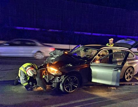 FF Wiener Neudorf Verkehrsunfall auf der Südautobahn