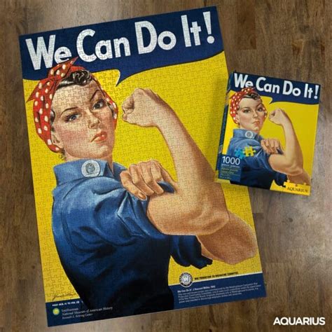 Smithsonian Rosie The Riveter 1000 Piece Jigsaw Puzzle NMR