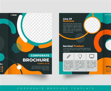 Flat Corporate Business Brochure