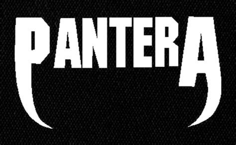 Pantera - Logo 5x3" Printed Patch