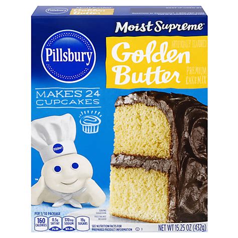 Pillsbury Cake Mix Moist Supreme Golden Butter Recipe Cake Cookie And Brownie Mixes Foodtown