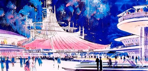 Tomorrowland 1967 Concept Art From Imagineering Disney Disney