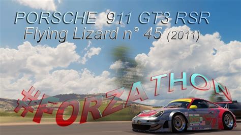 Forza Horizon 3 Forzathon Porsche 911 Gt3 Rsr Flying Lizard N°45 Gratuite Youtube