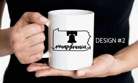 Pennsylvania Mug Personalized State Mug State Of Etsy