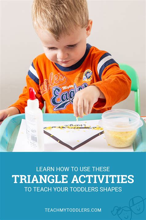 Shape-Themed Trays for Toddlers — Triangle Toddler Trays – Teach My ...