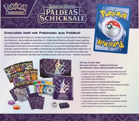 Pok Mon Paldeas Schicksale Kaufen Produkt Bersicht Pokezentrum