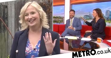 Bbc Breakfast S Carol Kirkwood Confirms Engagement While Flashing Ring Metro News