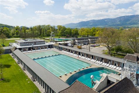 Impressionen Freibad An Der Aare Solothurn