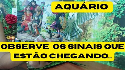 AQUÁRIO SUA INTUIÇÃO ESTA CERTA SINAIS ESTÃO SENDO ENVIADOS