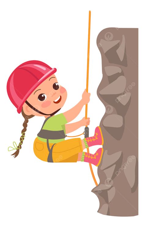 Rock Climbing Clipart