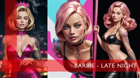 AI Barbie Late Night Barbie Barbiemovie Margotrobbie