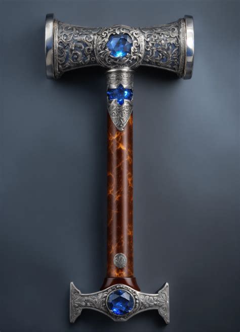 Lexica Lightning Sledgehammer Weapon Ancient Sapphire And