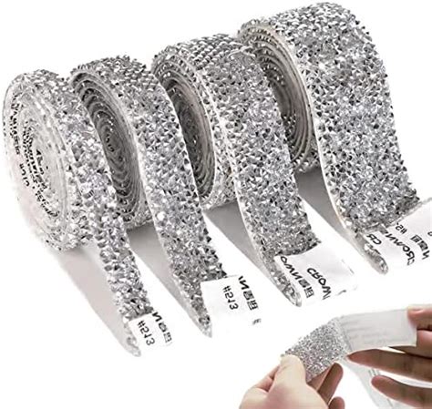 Amazon Self Adhesive Crystal Rhinestone Ribbon Yards Bling