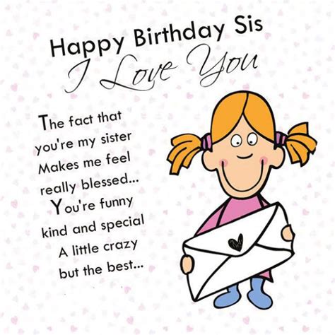 Happy Birthday Funny Quotes For Sister