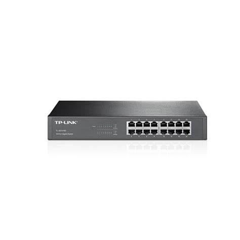 Switch Gigabit Gerenciável De 16 Portas Tp link Tl sg116e Desconto no