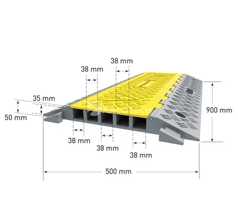 Rampa Passacavi MEDIA Arcotech Srl Safety Solutions