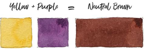 How To Make A Perfect Purple With Watercolor Watercolor Affair