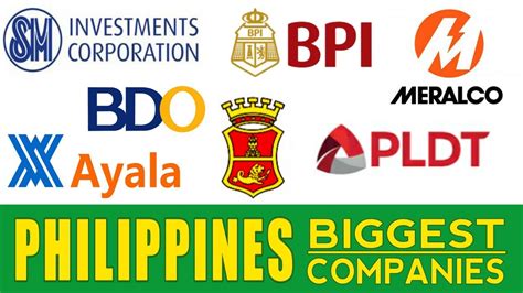 Top 10 Biggest Companies In The Philippines 2018 YouTube