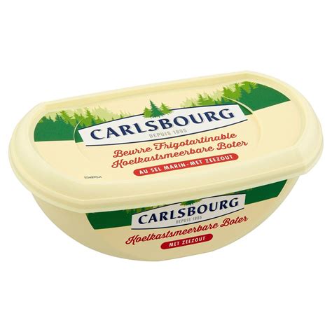 Carlsbourg Beurre Frigotartinable Au Sel Marin 250 G Carrefour Site