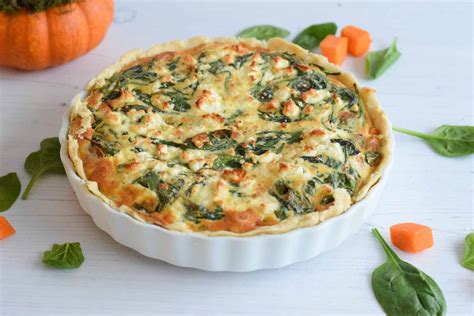 Glutenvrije Quiche Met Pompoen Spinazie En Feta Karlijn S Kitchen