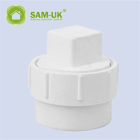 Pvc Sch40 Fittings Pvc Cleanout Grey Pvc Waste Elbow 90° And Pvc