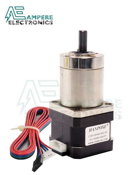 Nema Stepper Motor With Planetary Gearbox Hs S Pg