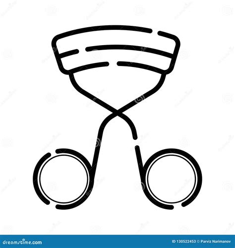 Eyelash Curler Vector Sketch Stock Illustration Illustration Of Draw