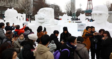 さっぽろ雪まつり開幕 3年ぶり、氷雪像160基 産経ニュース