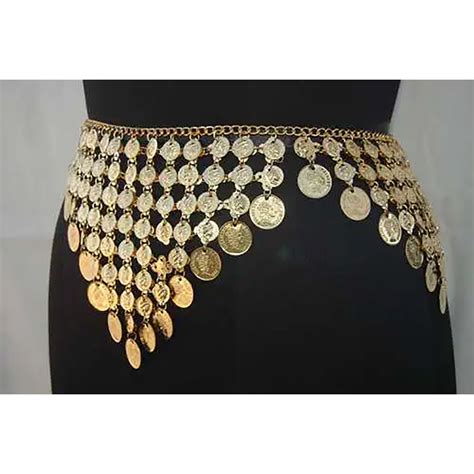 Golden Belly Dance Metal Gold Coin Belt At Best Price In Jaipur