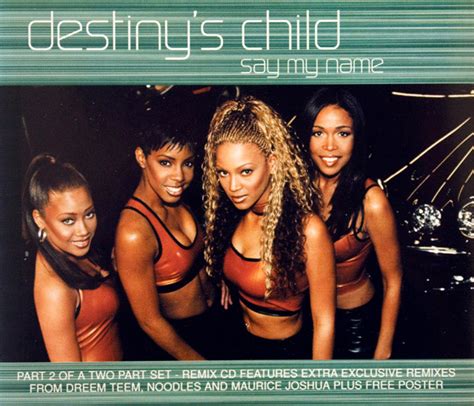 Destiny's Child – Say My Name (2000, CD2, Poster, CD) - Discogs