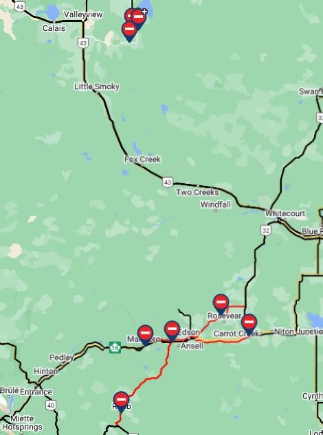 511 Alberta on Twitter: "The following highway closures remain in ...