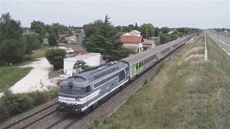 SNCF IC 3831 In Gauriaguet YouTube