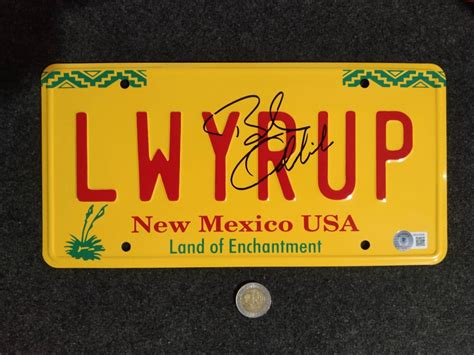 Bob Odenkirk Signed Breaking Bad License Plate Beckett Coa Hobbies And Toys Memorabilia